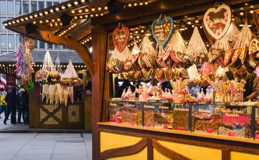 You can get all kind of goods on Christmas markets in Central Europe